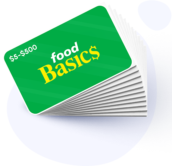 FOOD BASICS Gift Cards